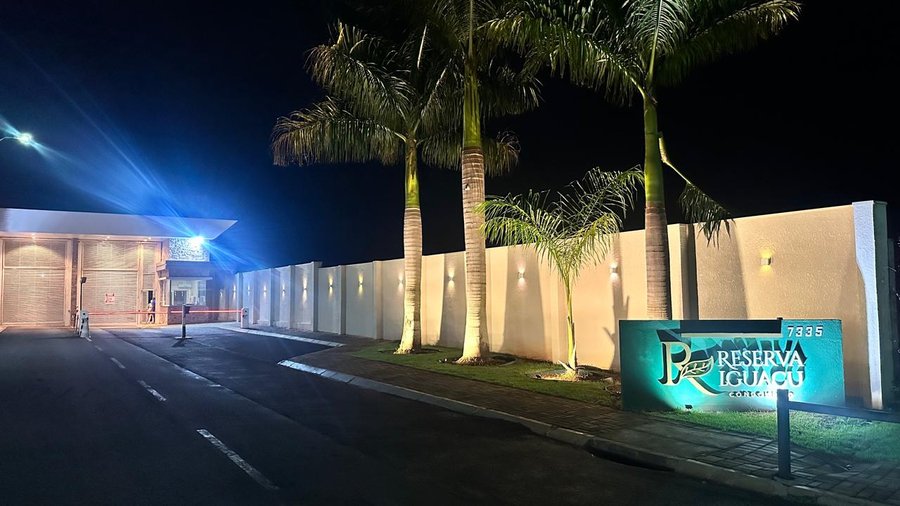 Revitalização da iluminação da entrada